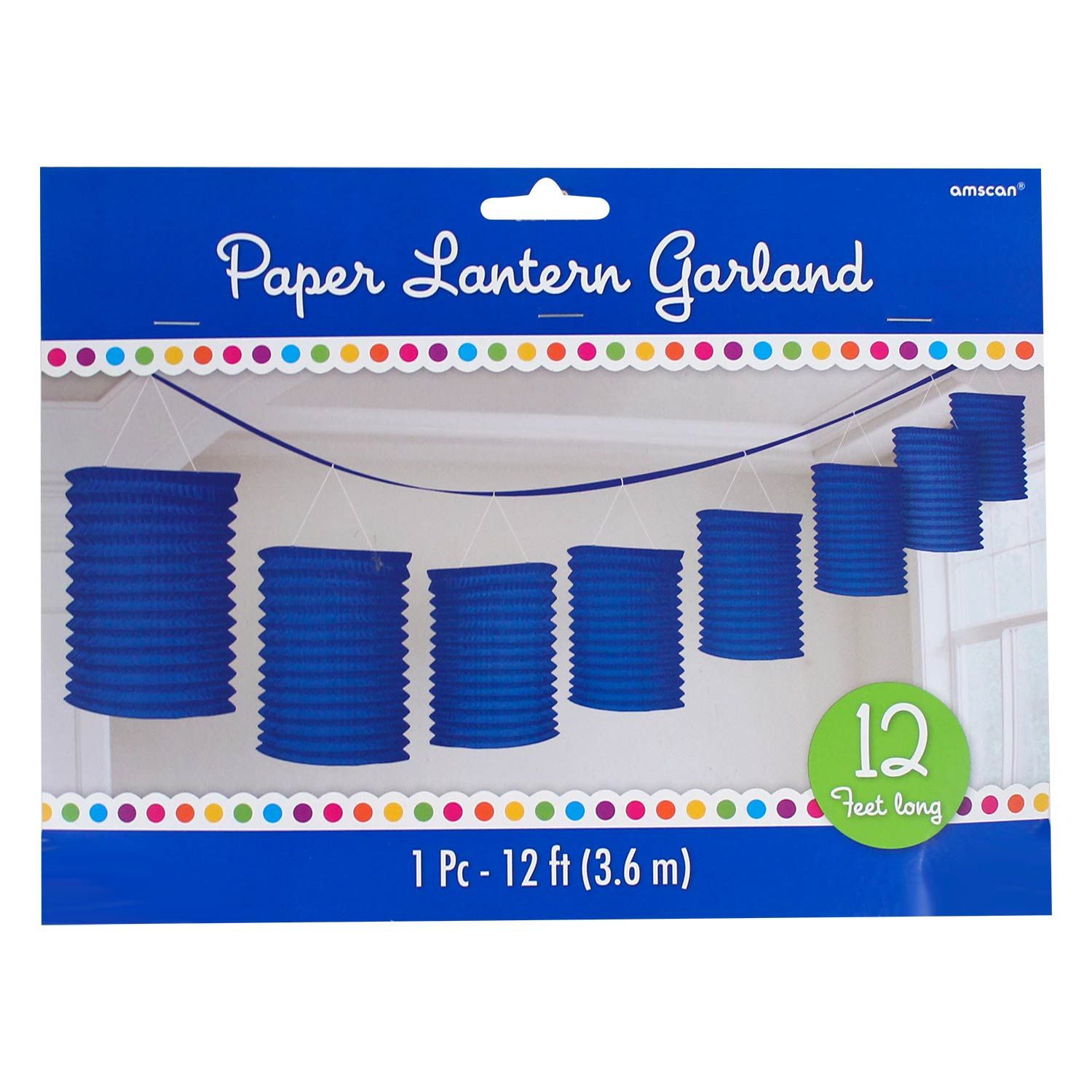 Paper store lantern garland