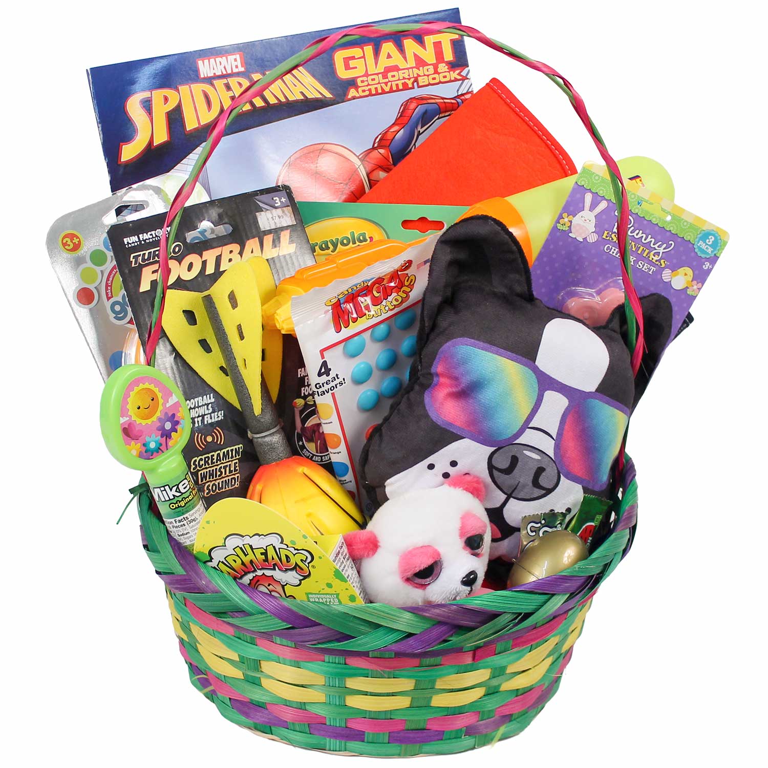 Large Adult Easter Basket - Chatterbox gift baskets:locally  sourced/northwest delicious