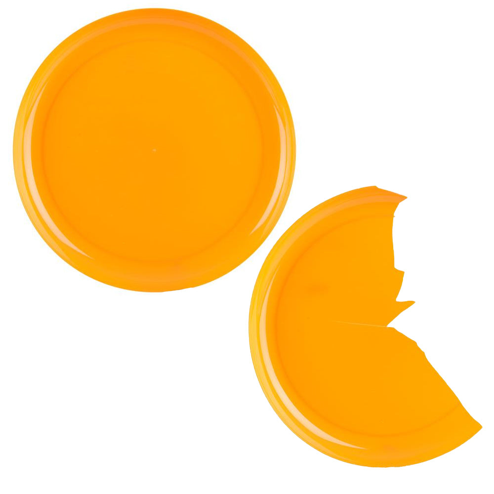 Break A Plates Carnival Game Plates Orange 250 Pack