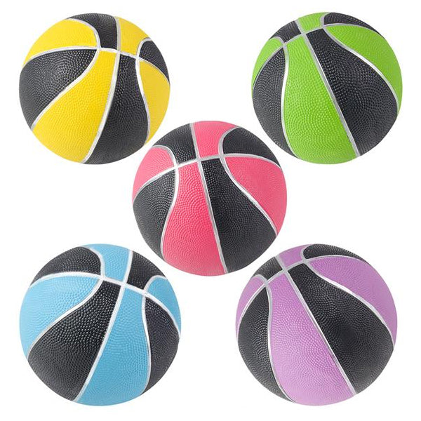 Sports Design Neon Mini Rubber Basketball