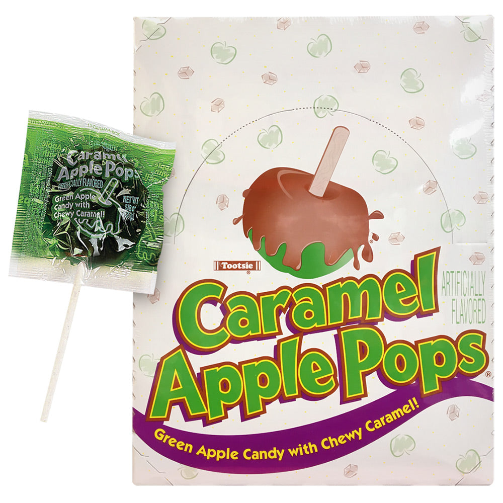 Tootsie Caramel Apple Pops 48 Pack