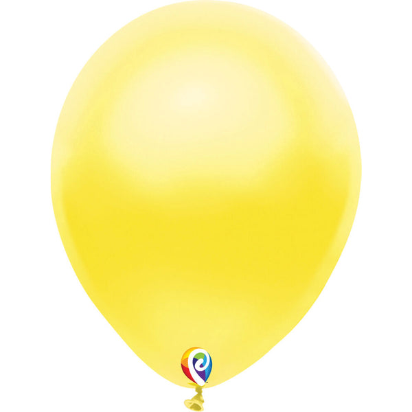 Funsational Pearl Yellow Latex Party Balloons 12" (12 PACK)