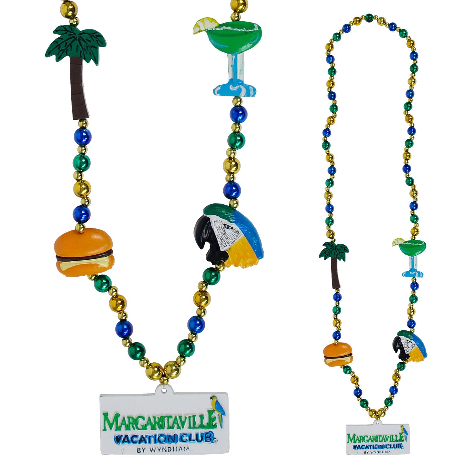 themed mardi gras beads