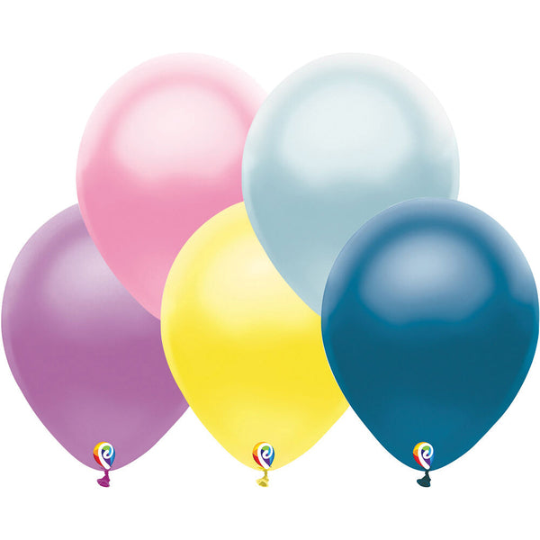 Funsational Pearl Assorted Latex Party Balloons 12" (12 PACK)