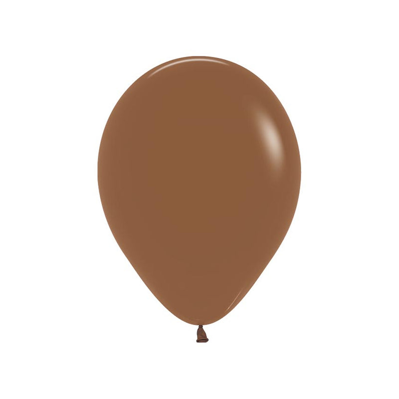 Mocha Brown Latex Balloons 5" (100 PACK)