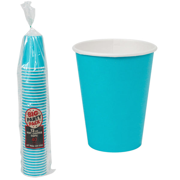 Big Party Pack 12oz Plastic Cups- Caribbean