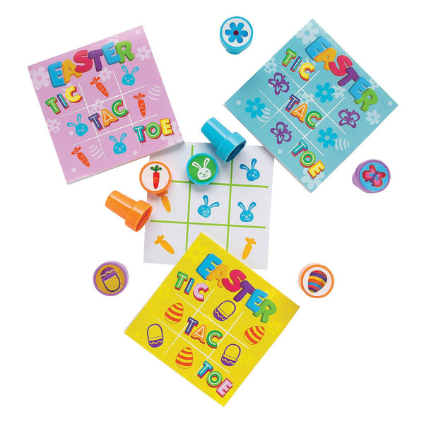 Tic-Tac-Toe Game with Easter Stampers