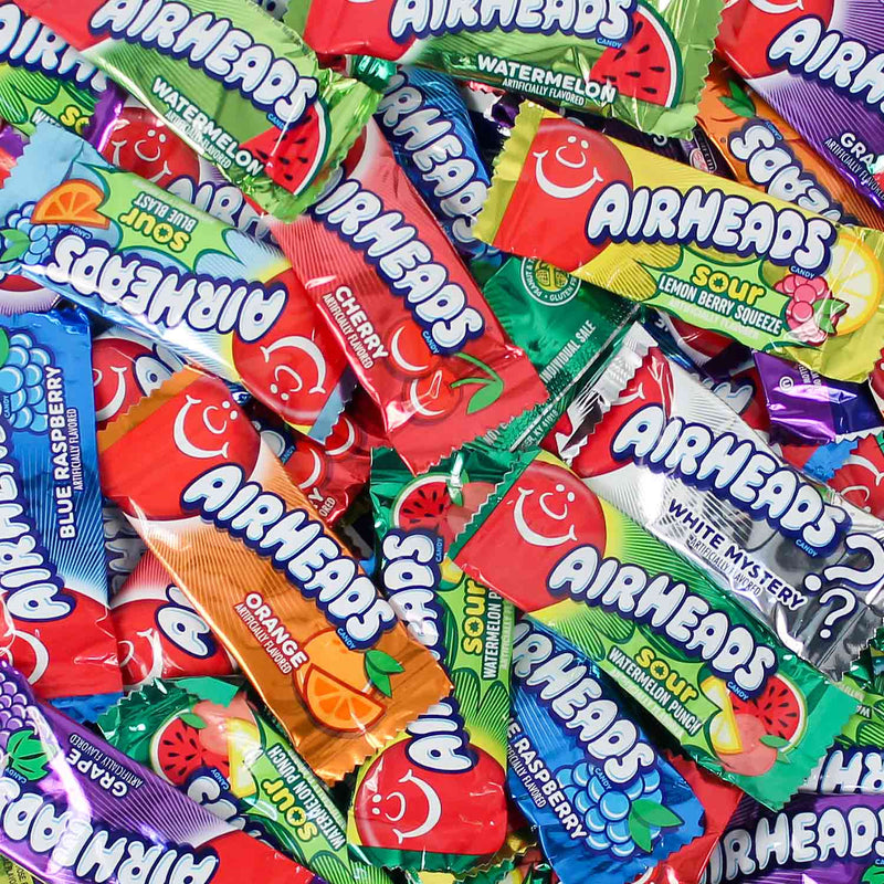 Airheads Mini Bars Sweet and Sour Assortment (100 PACK)