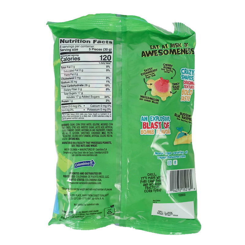 Chewz Me Tangy Turtlz Gummies 8.46 oz