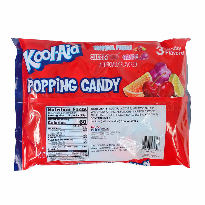 Kool-Aid Popping Candy Assortment 80 Count