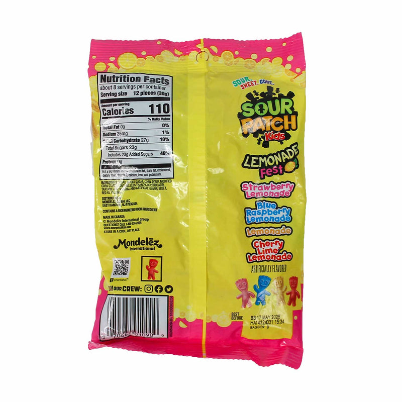 Sour Patch Kids Lemonade Fest 8 oz