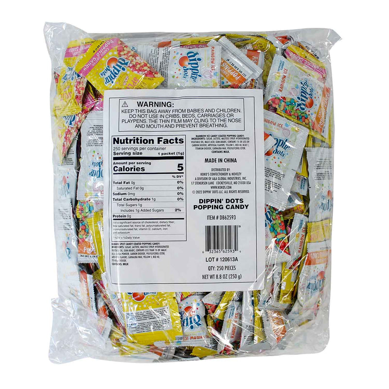 Dippin Dots® Popping Candy Bulk Bag 250 Count