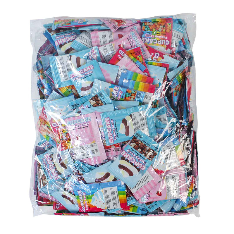 Cupcake Coated Popping Candy Bulk Bag 250 Count