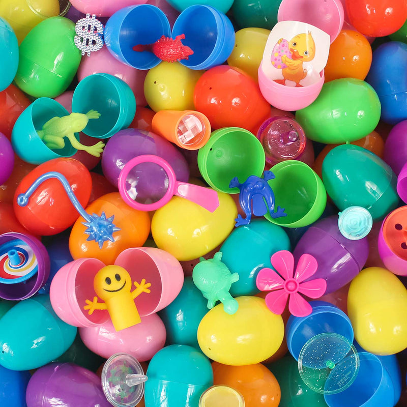 1 Toy Filled Easter Eggs 2-1/3" (500 PACK)