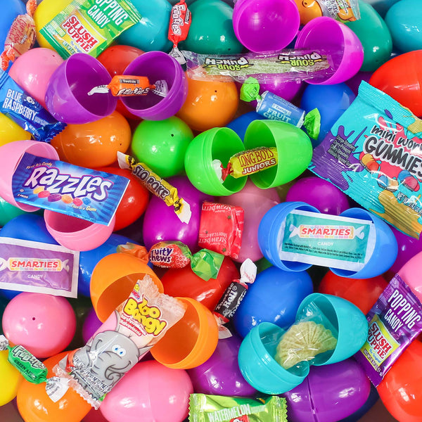 Plastic Easter Eggs (50 per Order) Assorted Colors