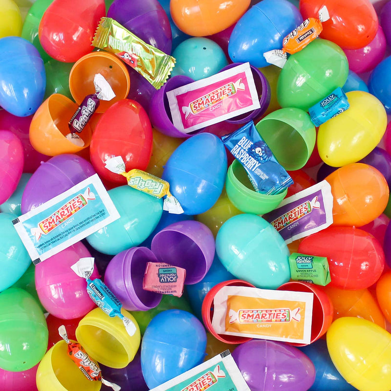Plastic Easter Eggs (50 per Order) Assorted Colors