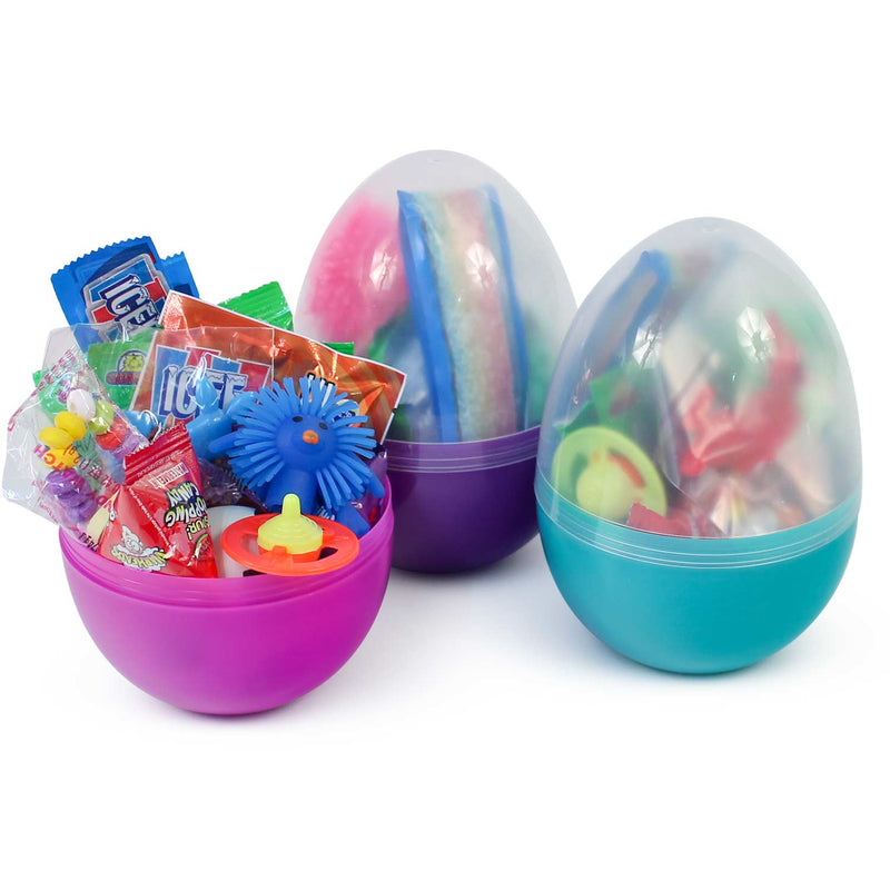 Filled Large 6" Plastic Easter Egg