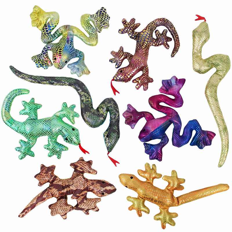 Sand Stuffed Reptiles in assorted styles