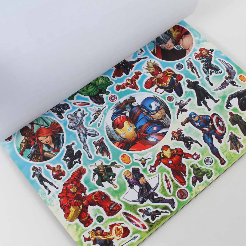 Marvel Avengers Sticker Activity Pad 10" x 14"