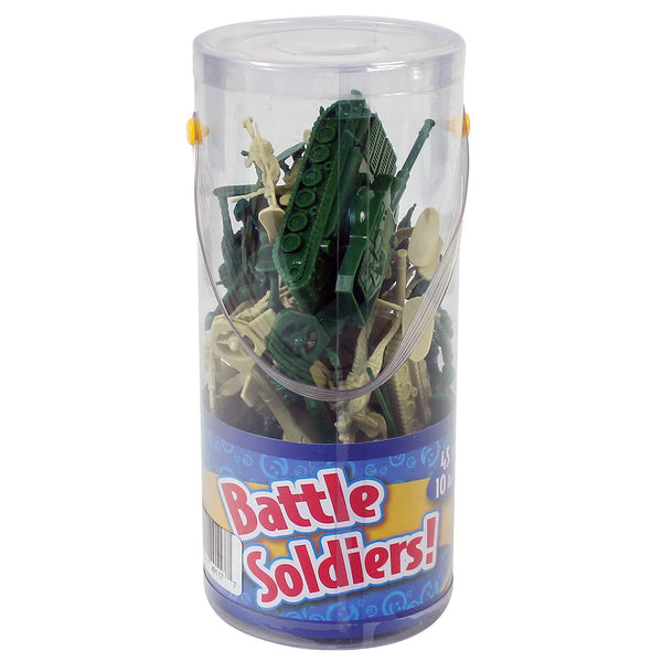 Battle Soldiers Set 55pc 9"