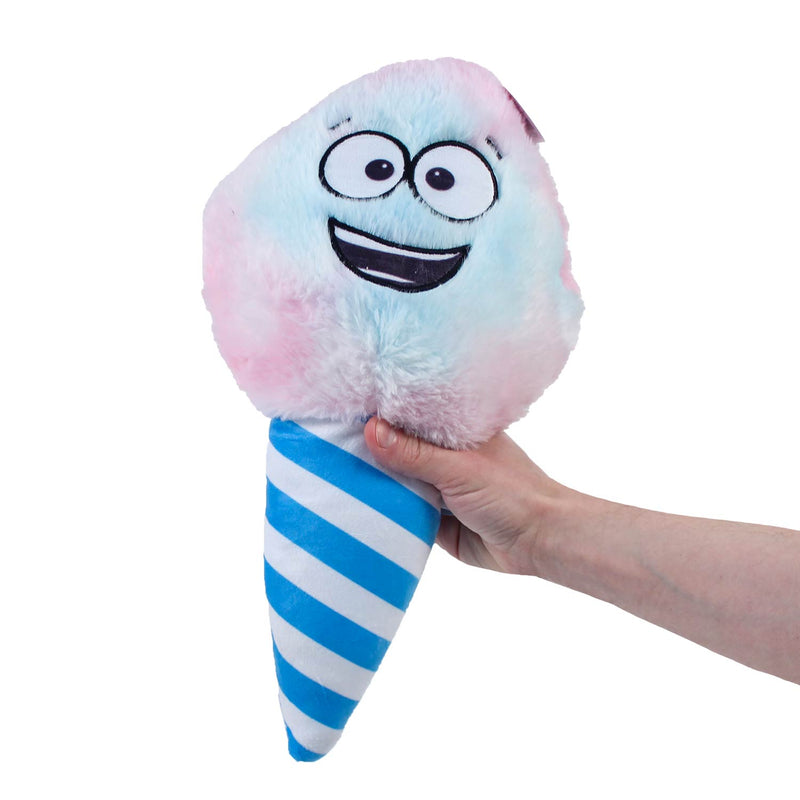 Plush Smiley Cotton Candy Assorted 16"