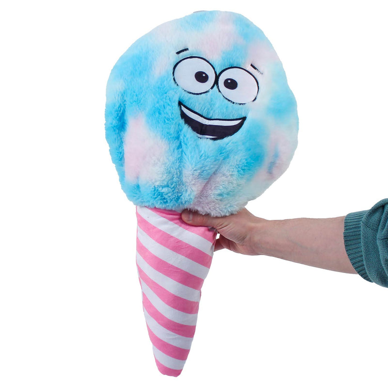 Plush Smiley Cotton Candy Assorted 24"