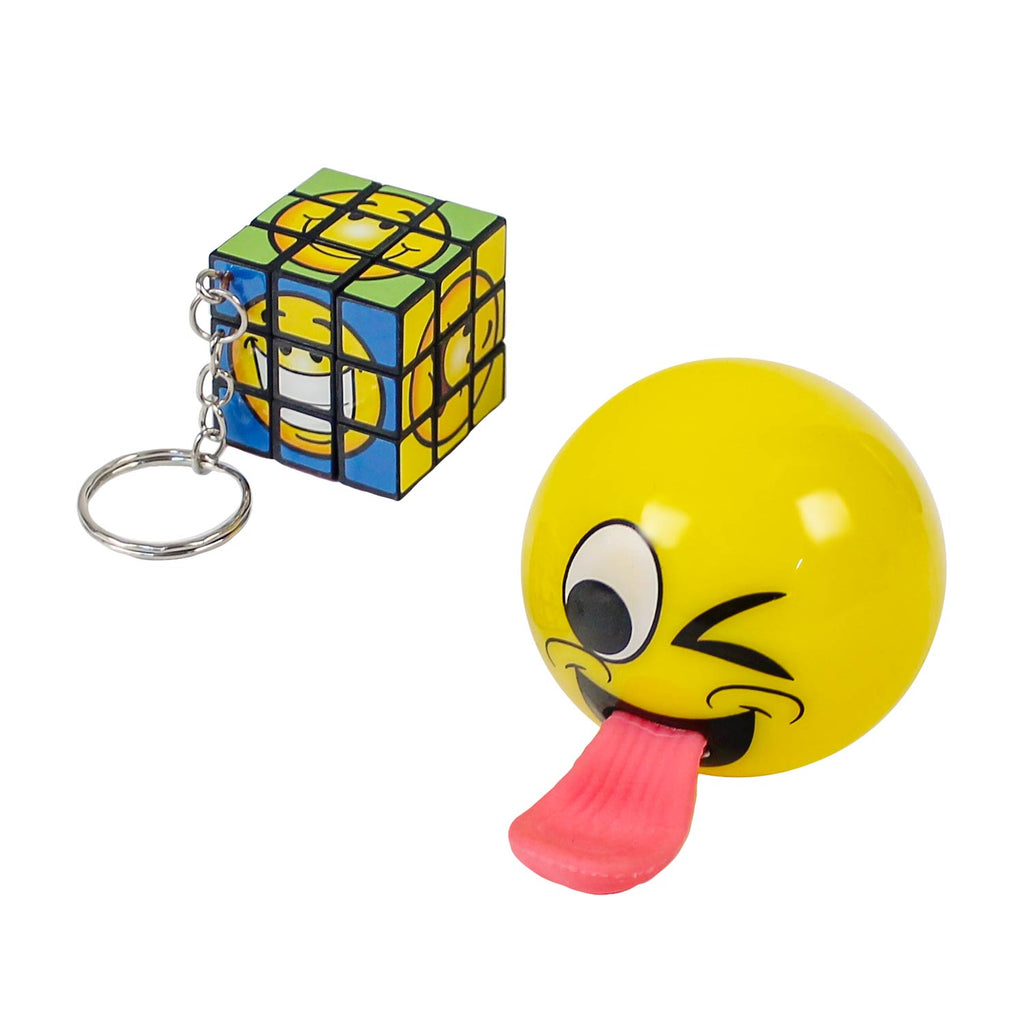 Emoji Keychain Clips 2-3/4 (24 PACK)