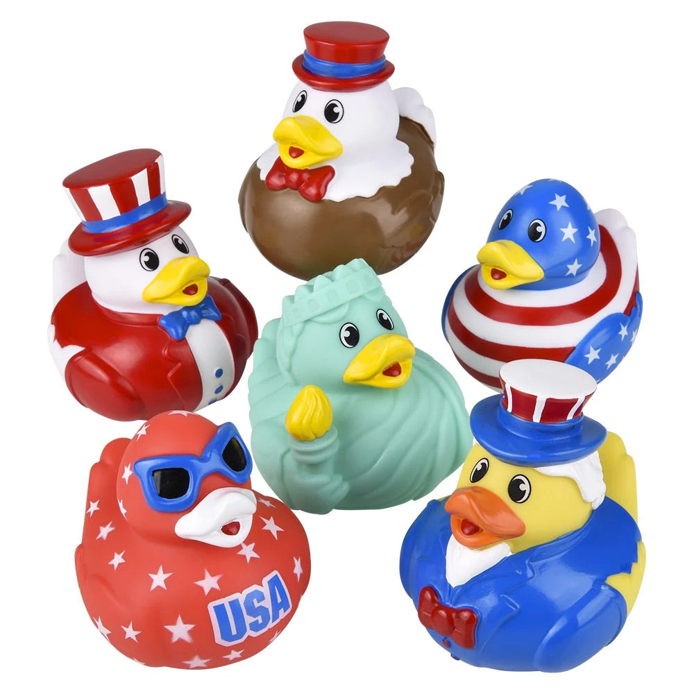 Patriotic Rubber Duck Assortment 3.5