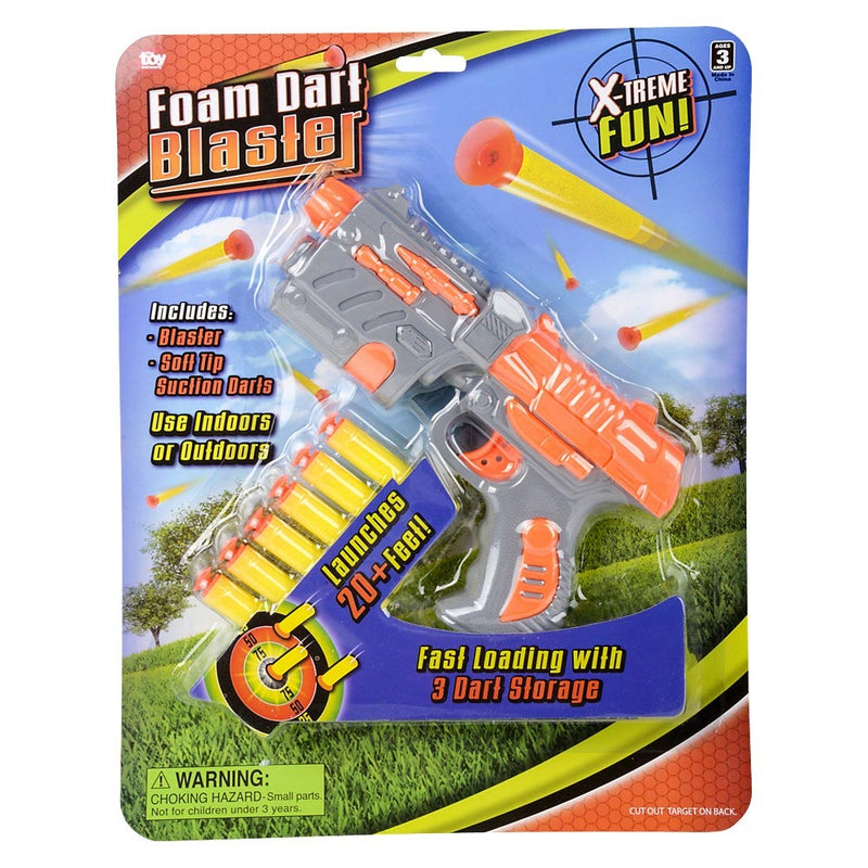 Foam Dart Blaster Assorted 8"