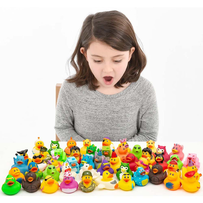 Rubber Ducky Assortment 2" (50 PACK)