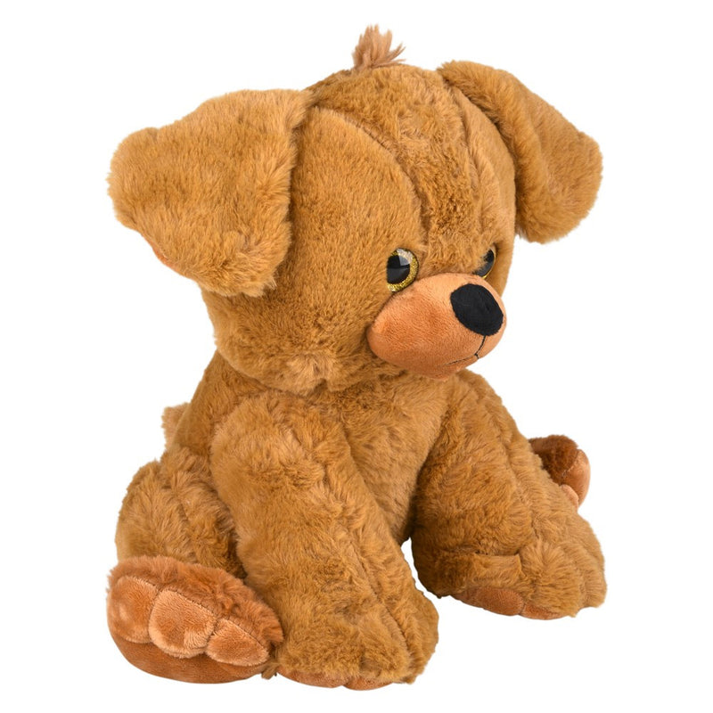 Plush Sitting Dog Assorted 13"