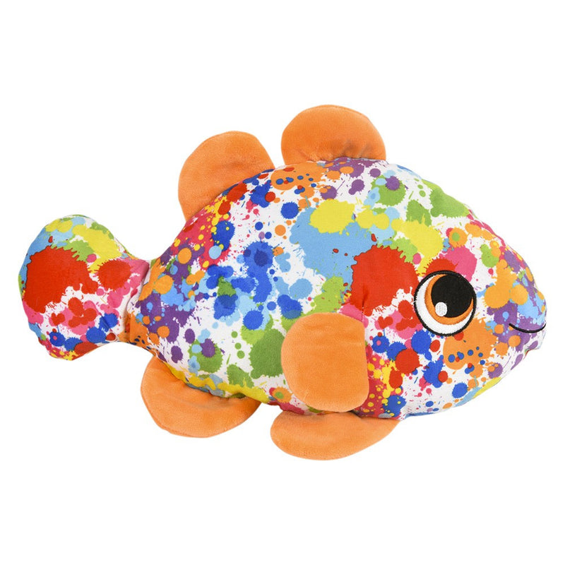 Plush Paint Splash Fish Assorted 20"