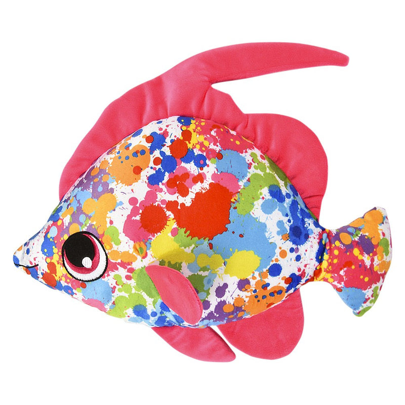 Plush Paint Splash Fish Assorted 20"