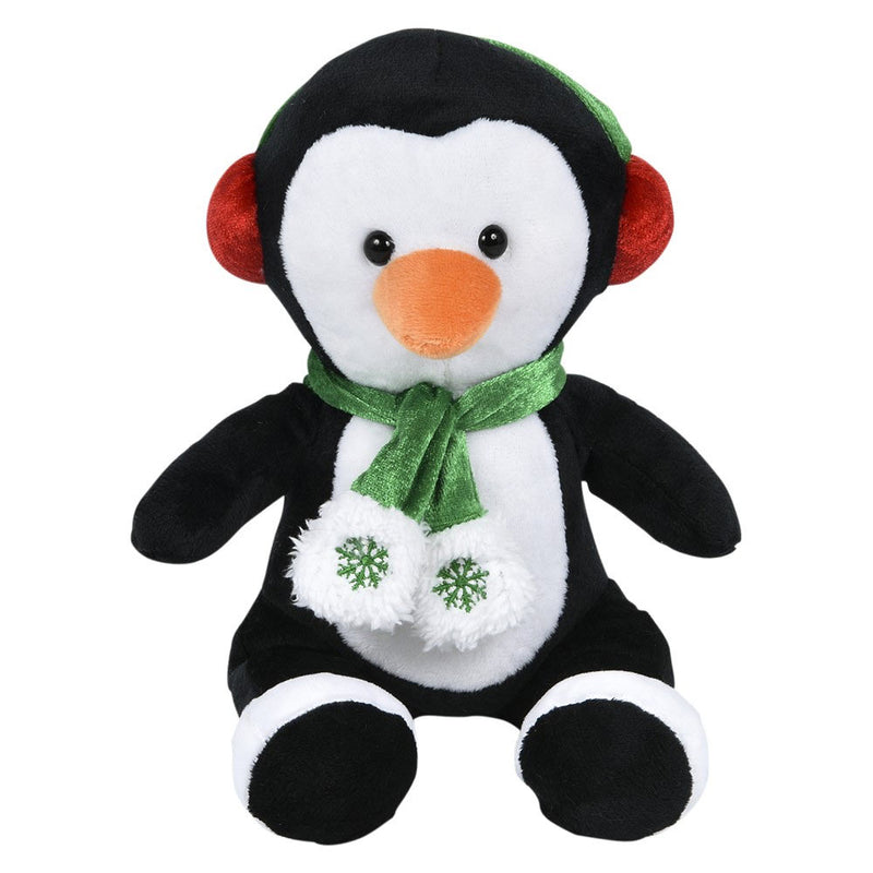 Plush Christmas Characters With Scarf Assorted 8"