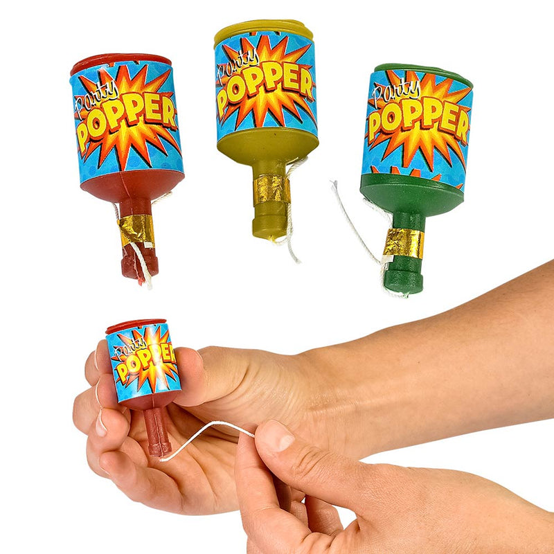 Confetti Party Poppers (72 PACK)