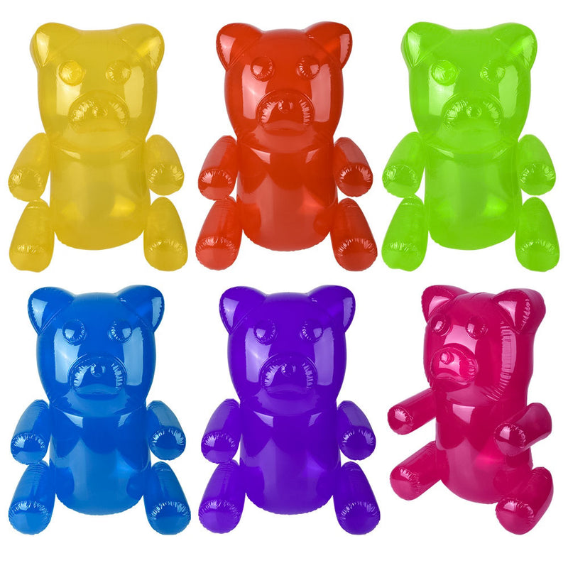 Inflate Jumbo Gummy Bear Assorted 36"