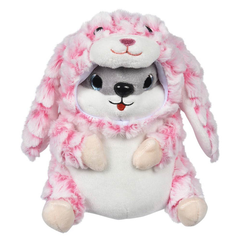 Plush Dressed Hamster Bunny 7"