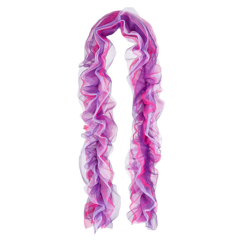 Purple/Pink Chiffon Boa 70"