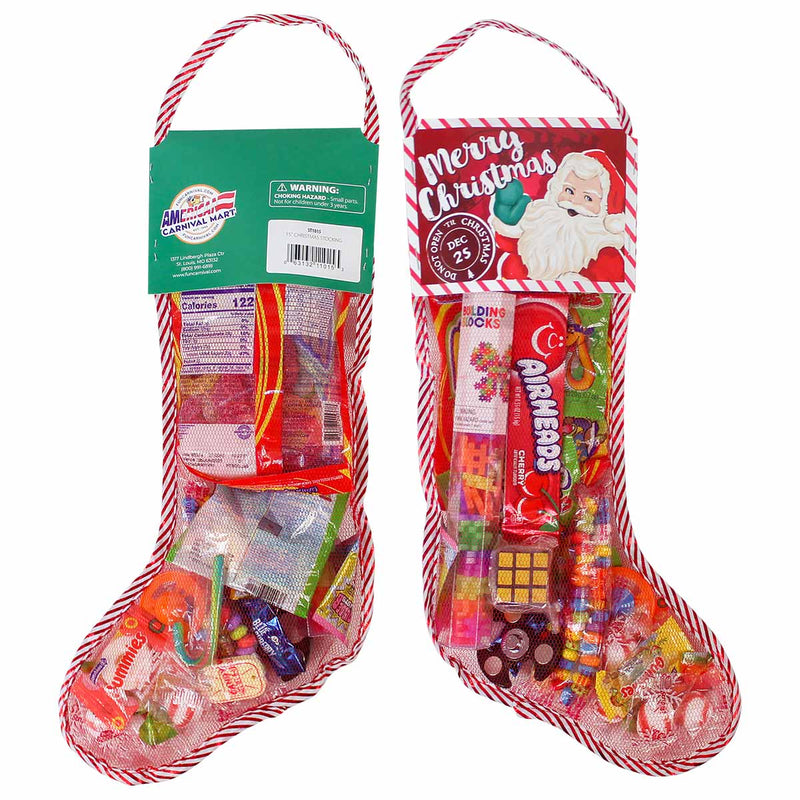 Filled Christmas Stocking 15"