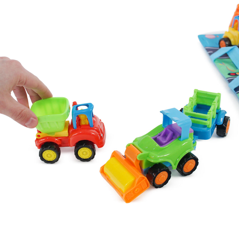 Friction Construction Vehicle Playset