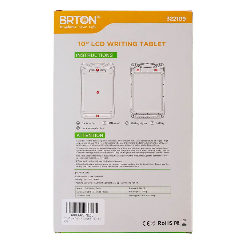 LCD Writing Tablet 10"