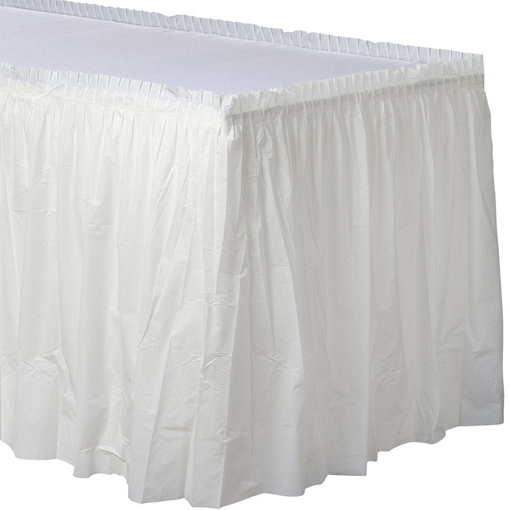 Plastic Table Skirt 21' x 29