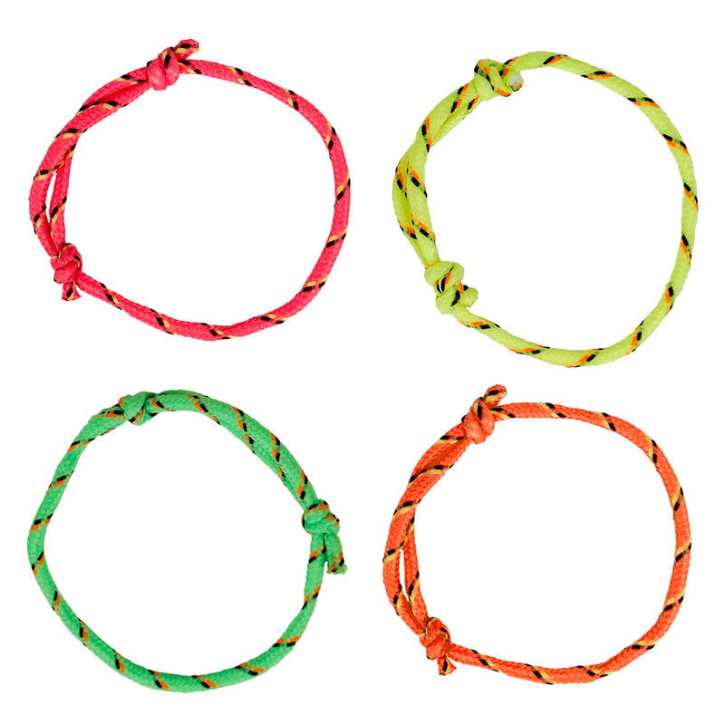2 Kids Woven Colourful Fabric Handmade Cotton Thread String Friendship  Bracelets | eBay