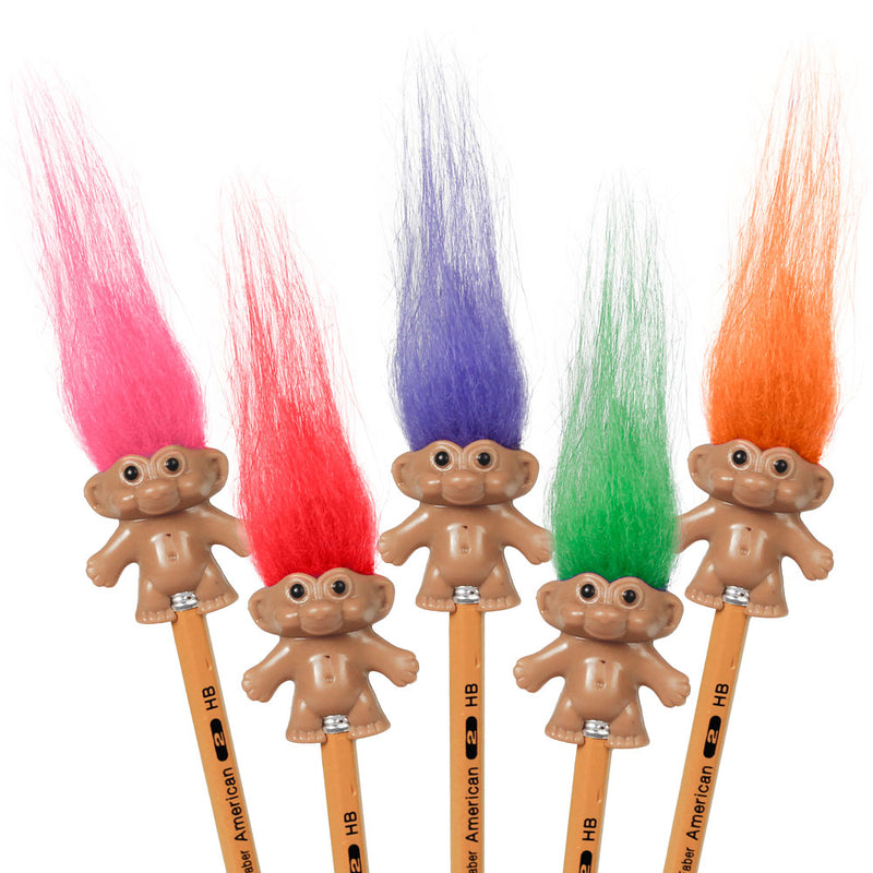 Mini Troll Doll Party Favors - 12 Pack!