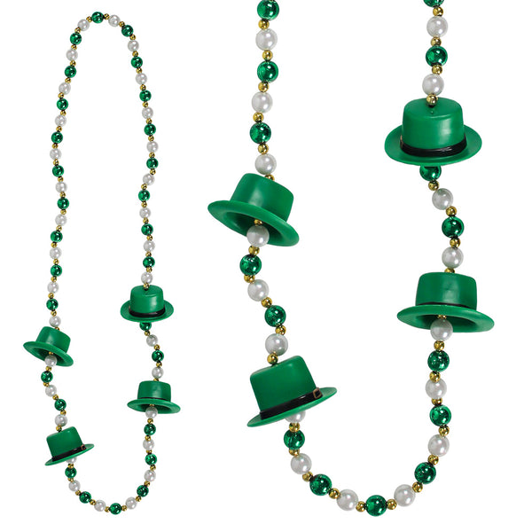 Beistle St. Patrick's Day Bulk Shamrock Bead Necklaces
