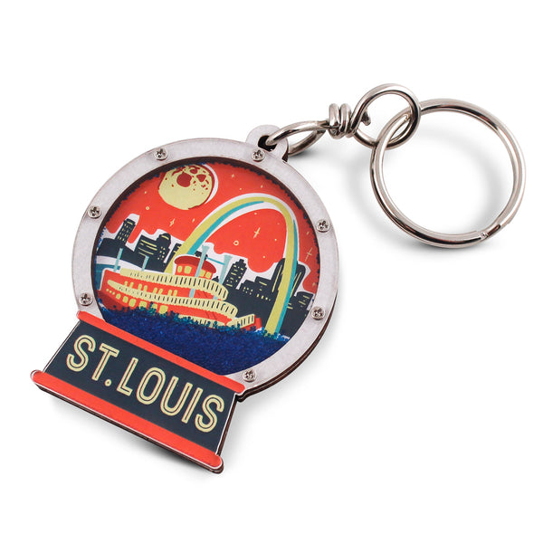 Keychain - St. Louis Shimmering Twilight